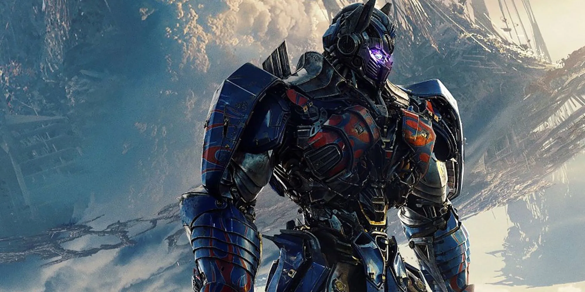 Der böse Optimus Prime aus Transformers: Der letzte Ritter