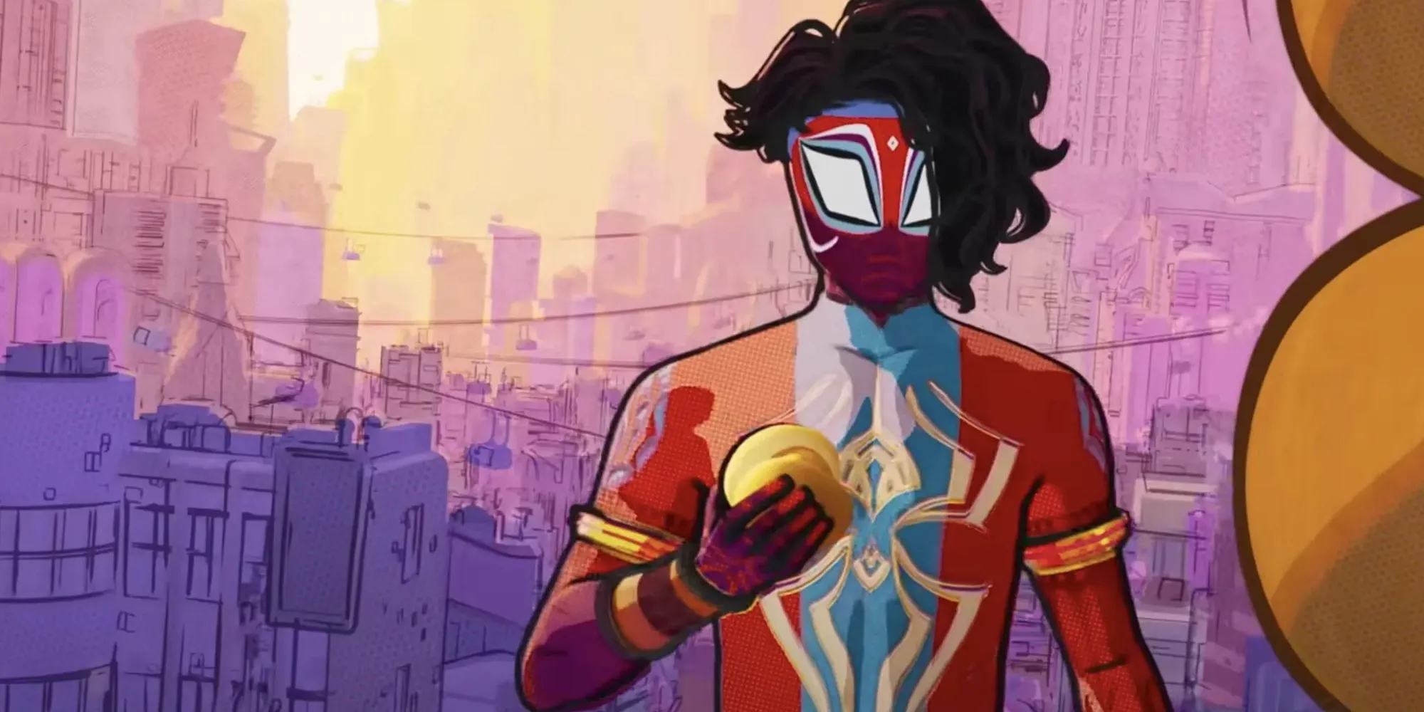 Pavitr Prabhakar dans À travers le Spider-Verse