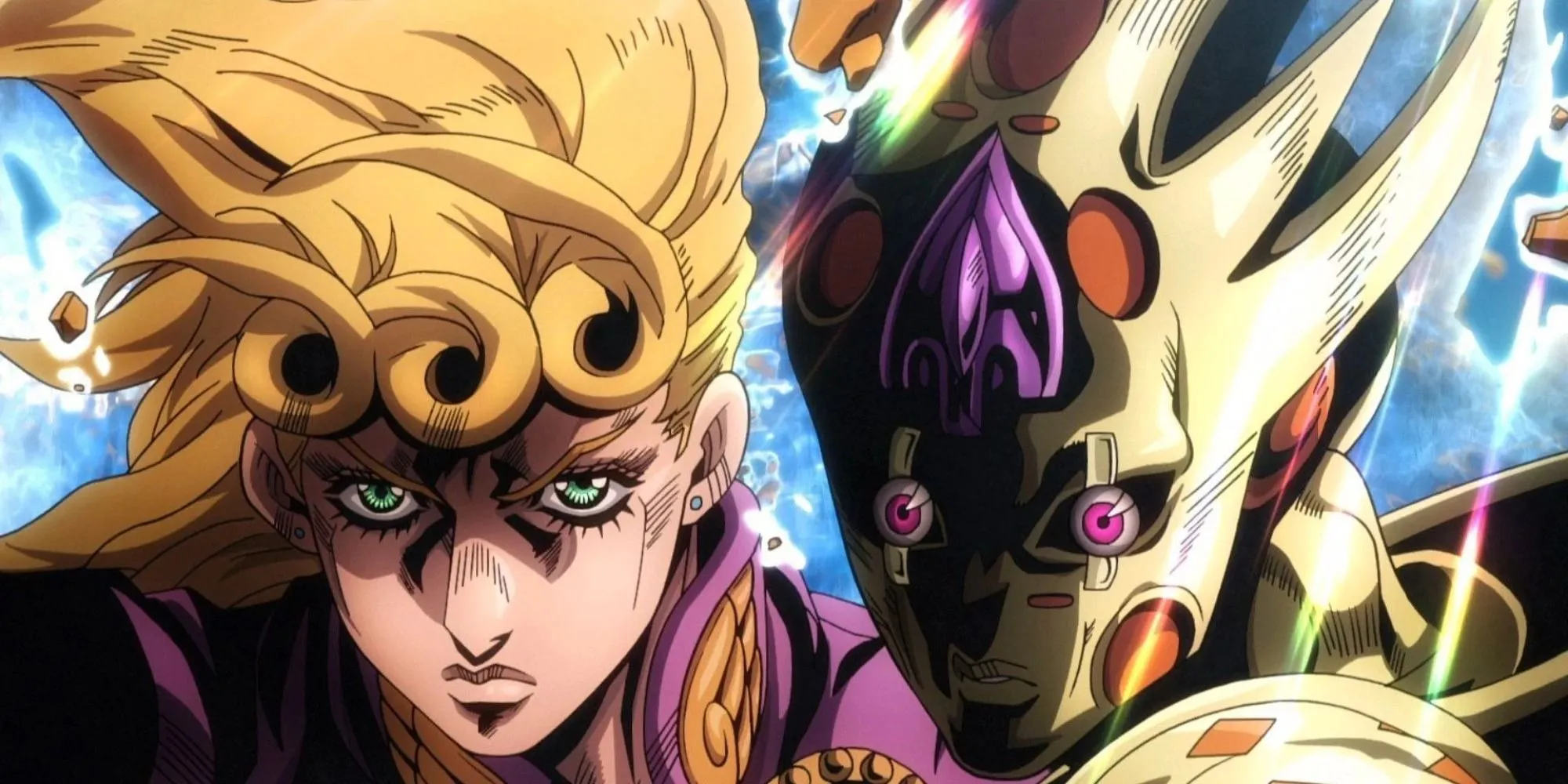 Giorno Giovanna mit Gold Experience Requiem