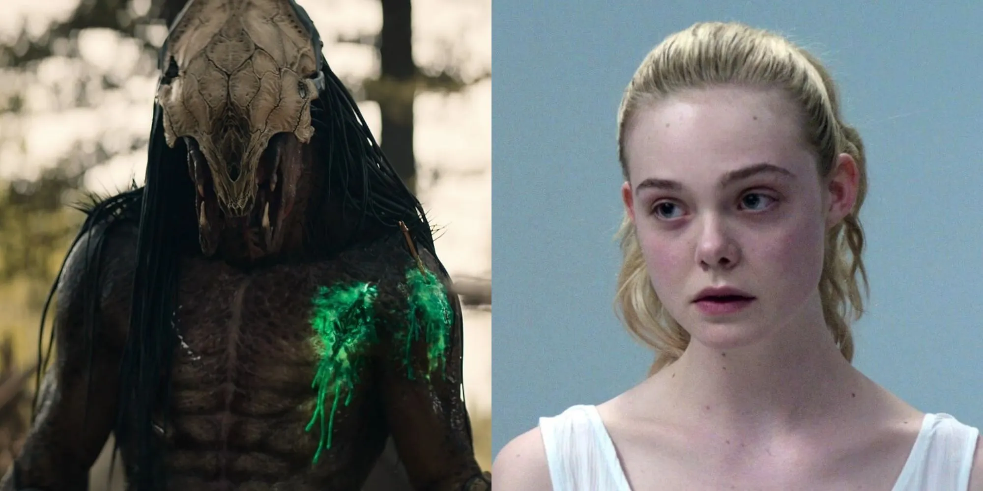 Predator dans Prey et Elle Fanning