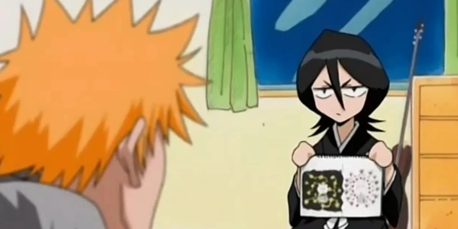 Rukia explica a cosmologia de BLEACH para Ichigo