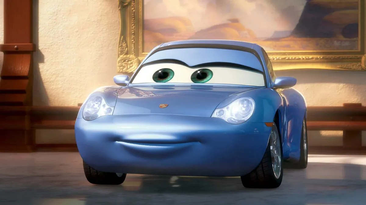 Sally Carrera di Cars.