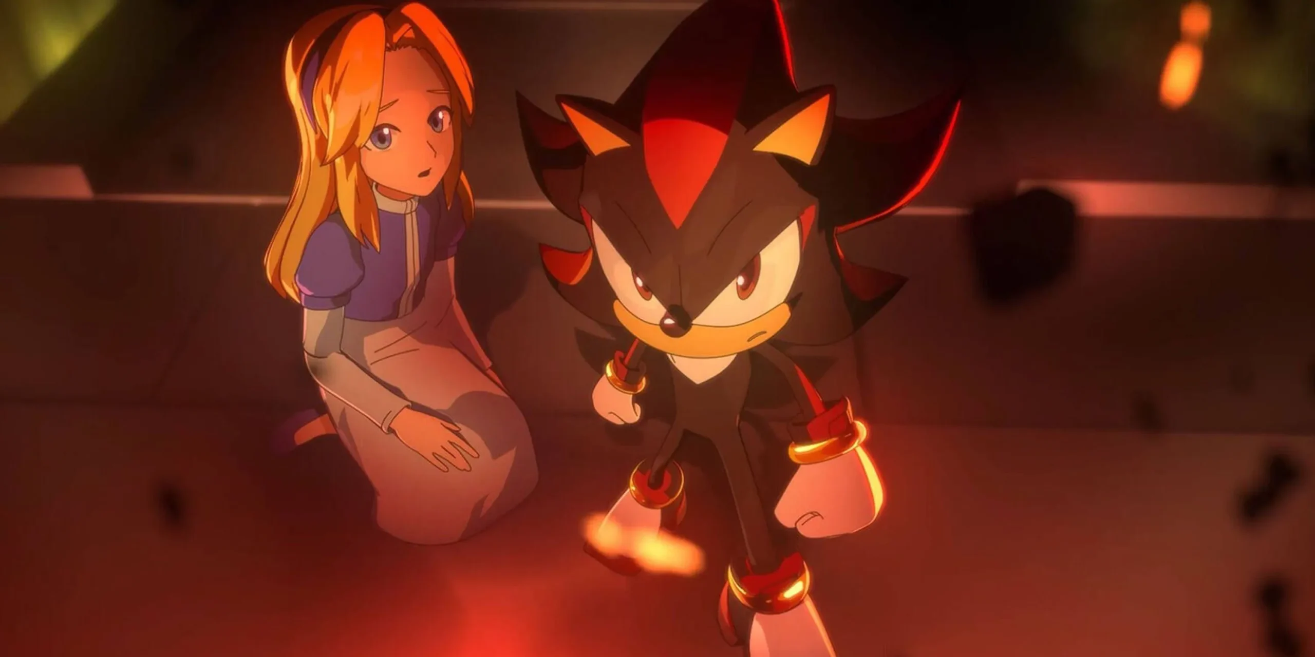 Sonic X Shadow Dark Beginnings Shadow der Igel Maria Robotnik