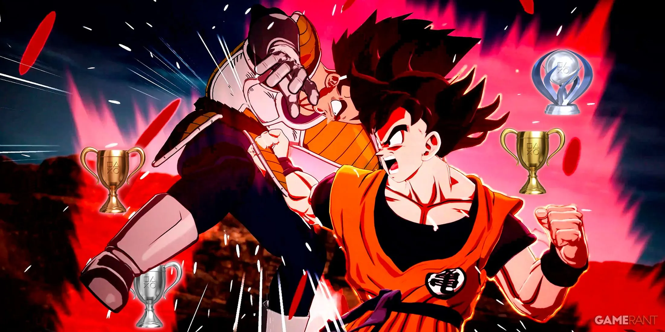 Simulation de combat entre Goku et Saiki