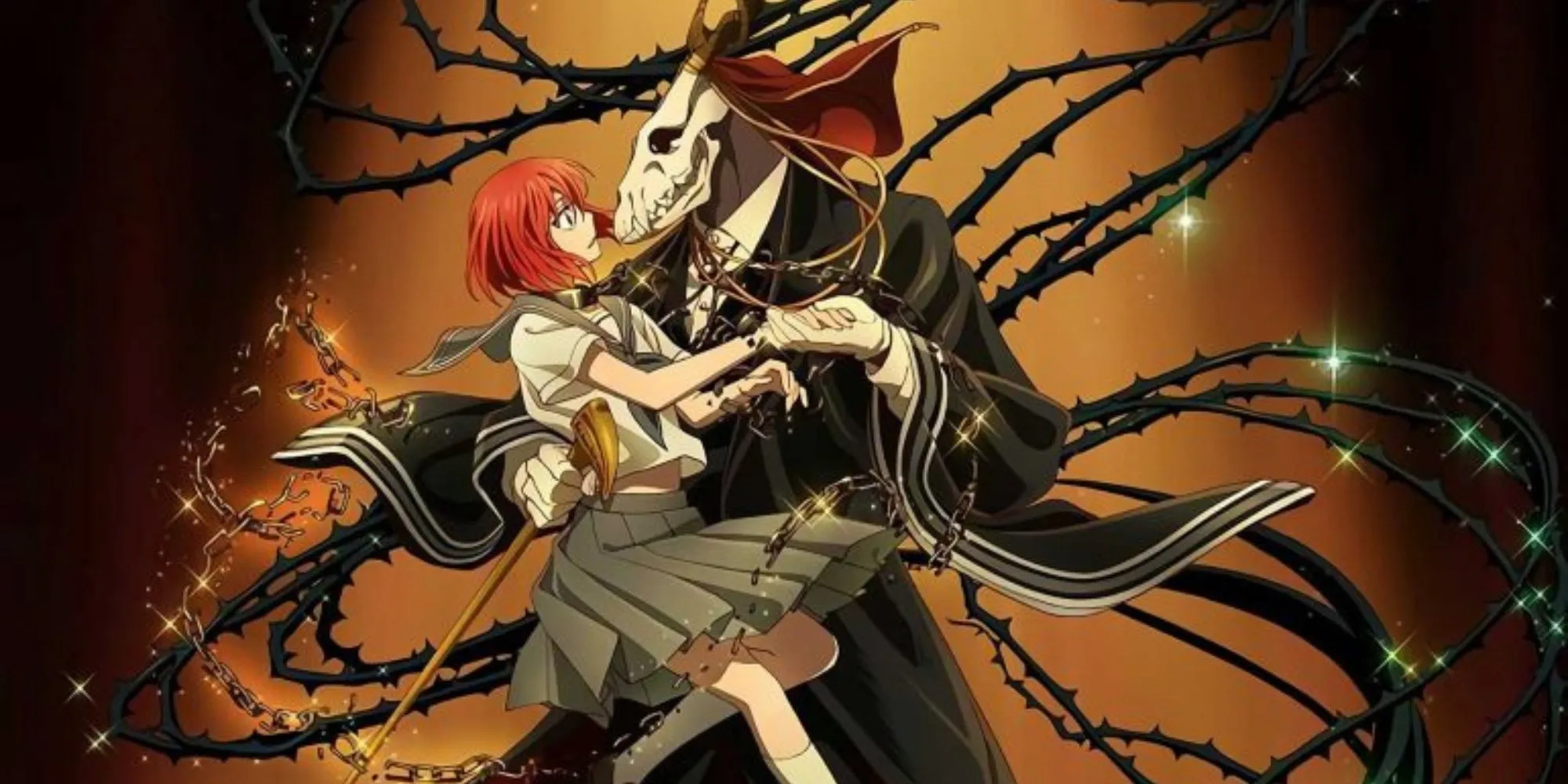 Chise et Elias dans La Fiancée du Mage Antique