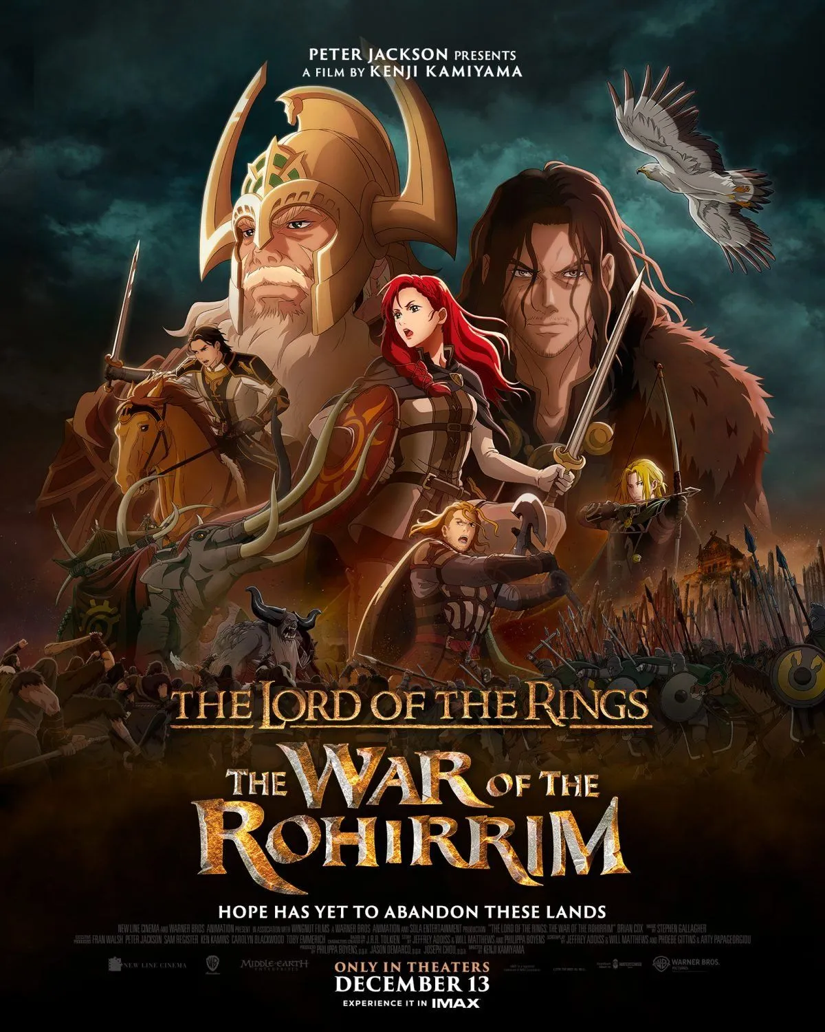 Nouvelle affiche pour Le Seigneur des Anneaux : La Guerre des Rohirrim