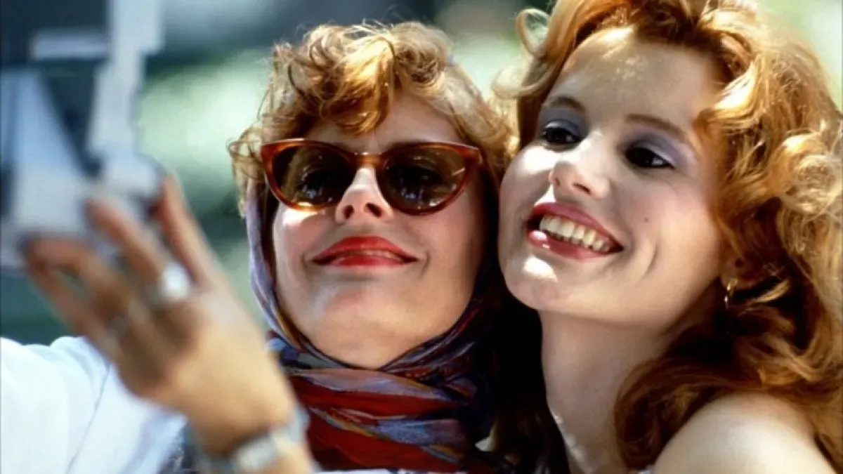 Thelma e Louise nel loro viaggio