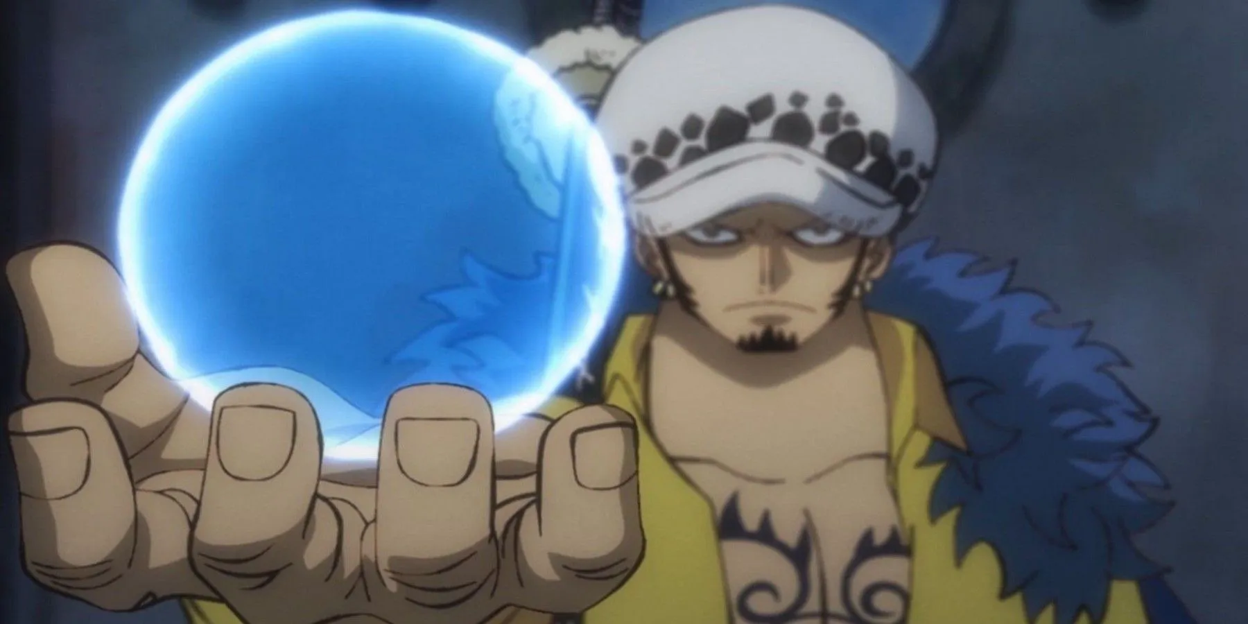 Trafalgar Law tworzy POKÓJ za pomocą swojego Diabelskiego Owocu podczas wątku Wano w One Piece