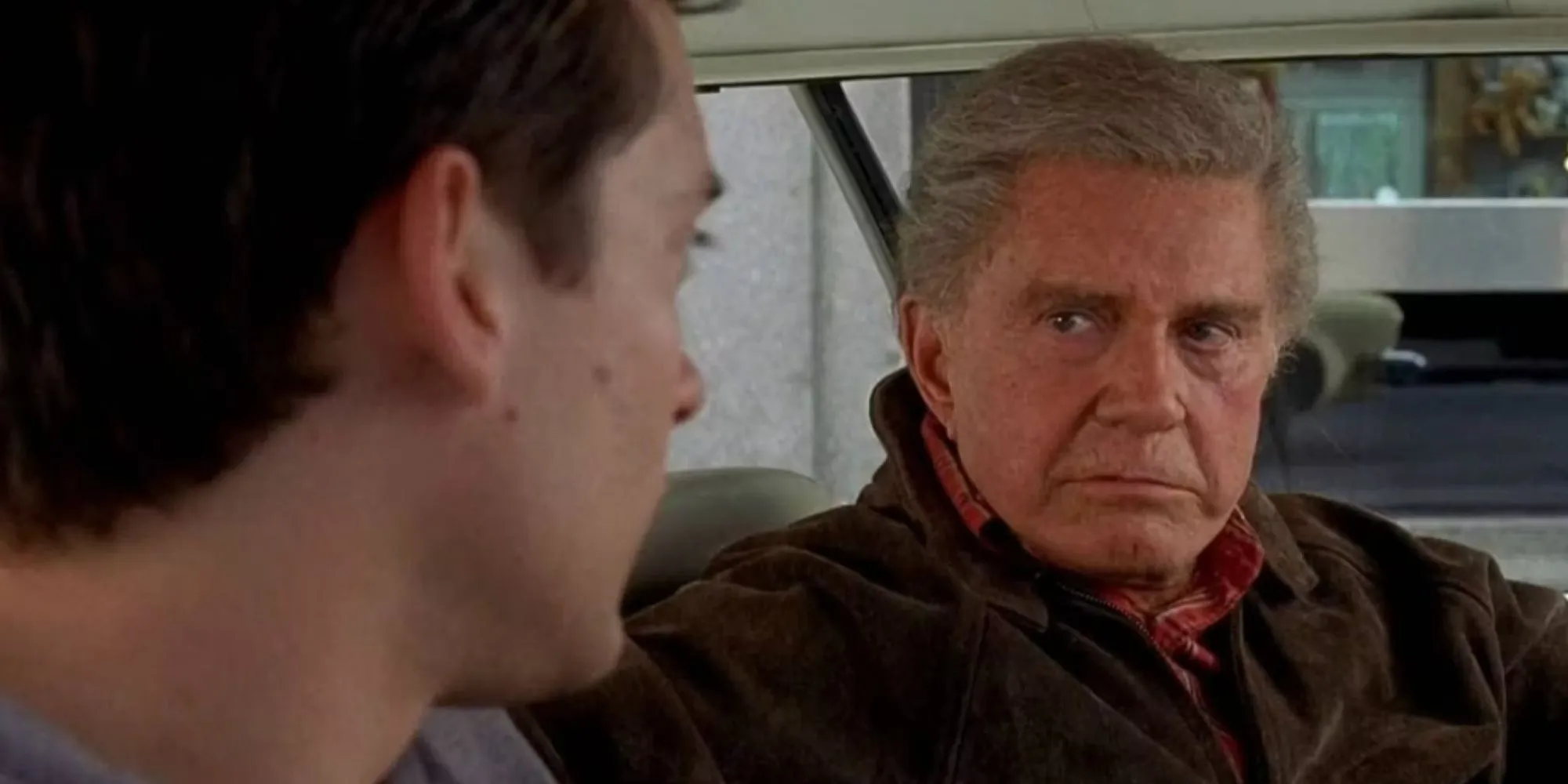 Uncle Ben talking to Peter Parker (Tobey Maguire) in Spider-Man 2