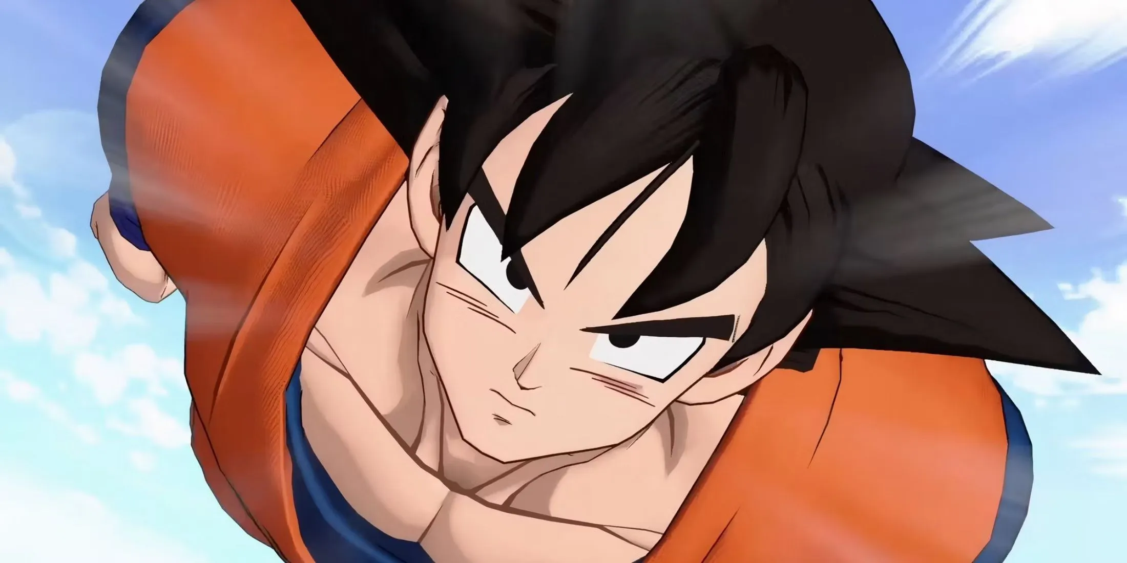 Goku's intense training