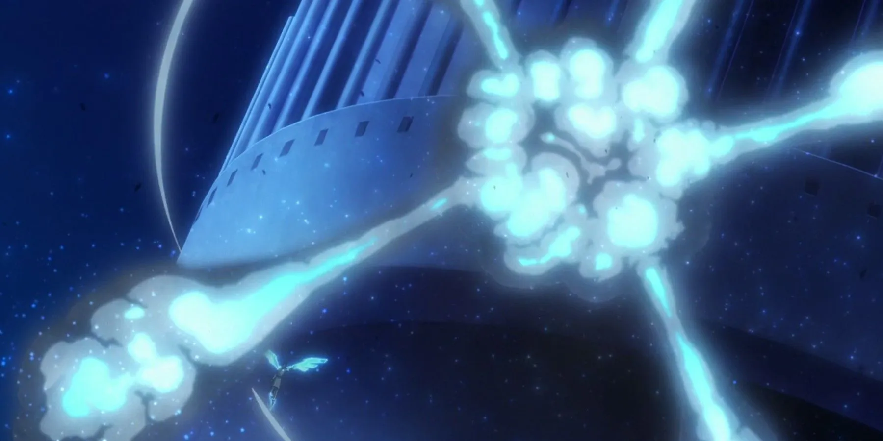 Uryu Ishida Quincy Explosion Fünfzackiges Sternpentagramm – BLEACH Tausendjähriger Blutkrieg Teil 3 Folge 4