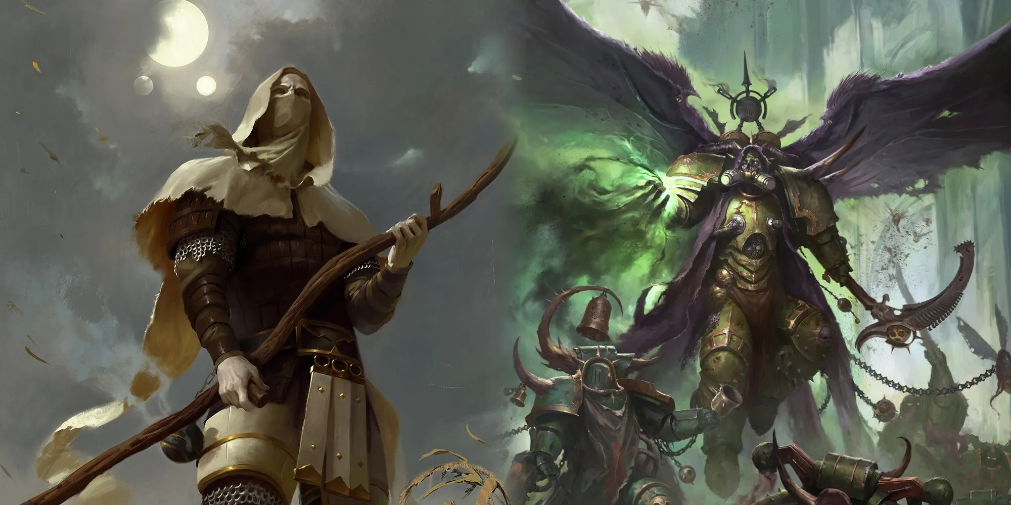 Warhammer 40k - Mortarion Arte ufficiale -1