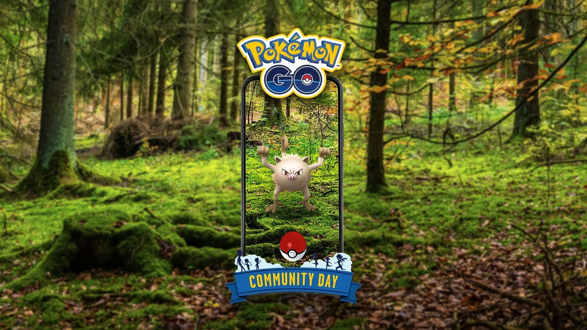 Affiche de la Journée communautaire Pokémon GO Mankey