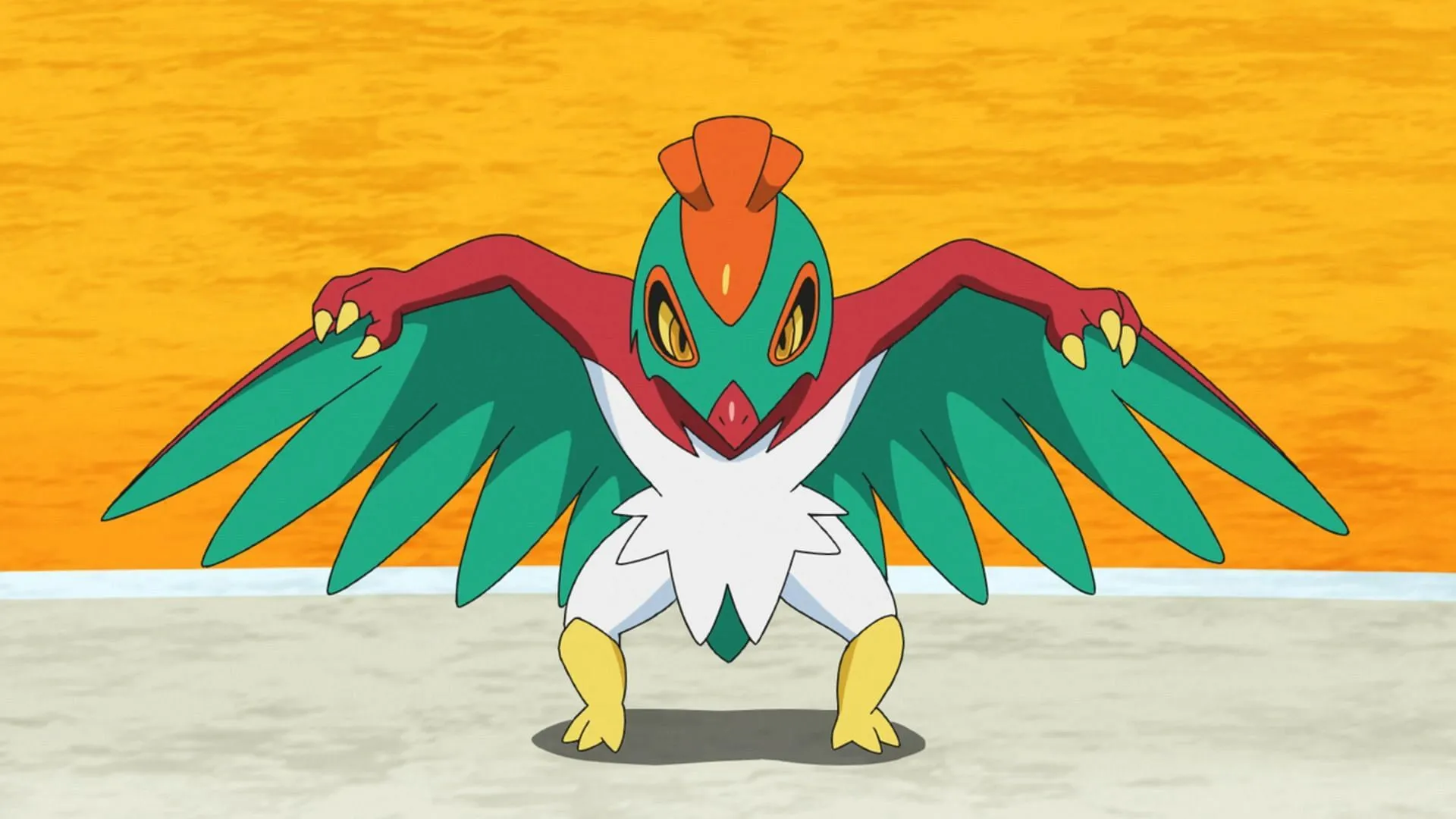 Hawlucha é um dos poucos Pokémon não lendários a receber seu próprio movimento característico (Imagem via The Pokémon Company)