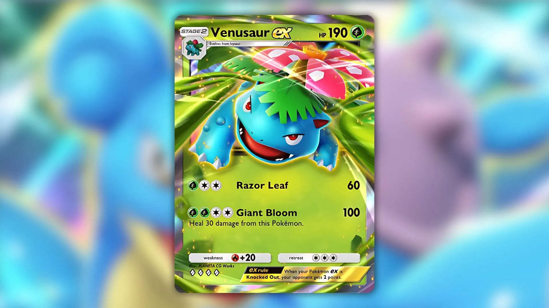 Carta di Venusaur in Pokemon TCG Pocket (Immagine tramite The Pokemon Company)