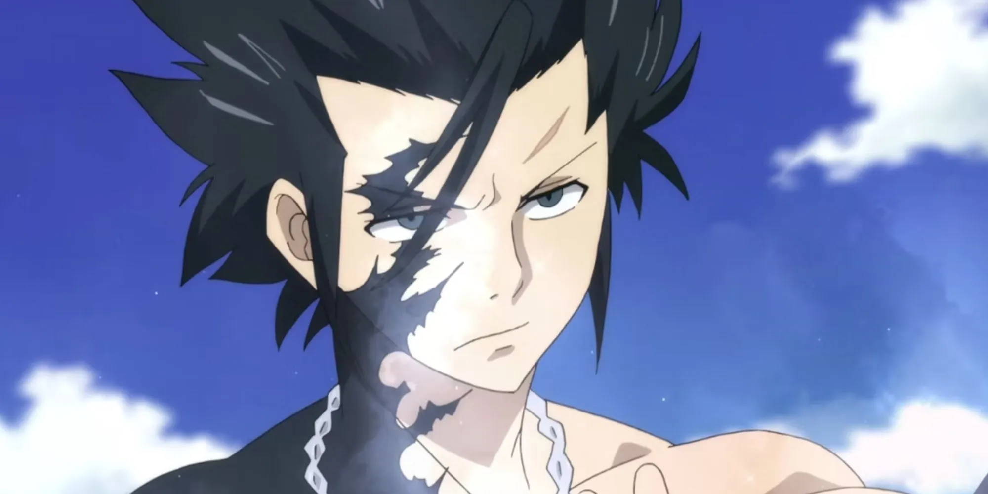 Gray Fullbuster utilise sa magie Ice Devil Slayer