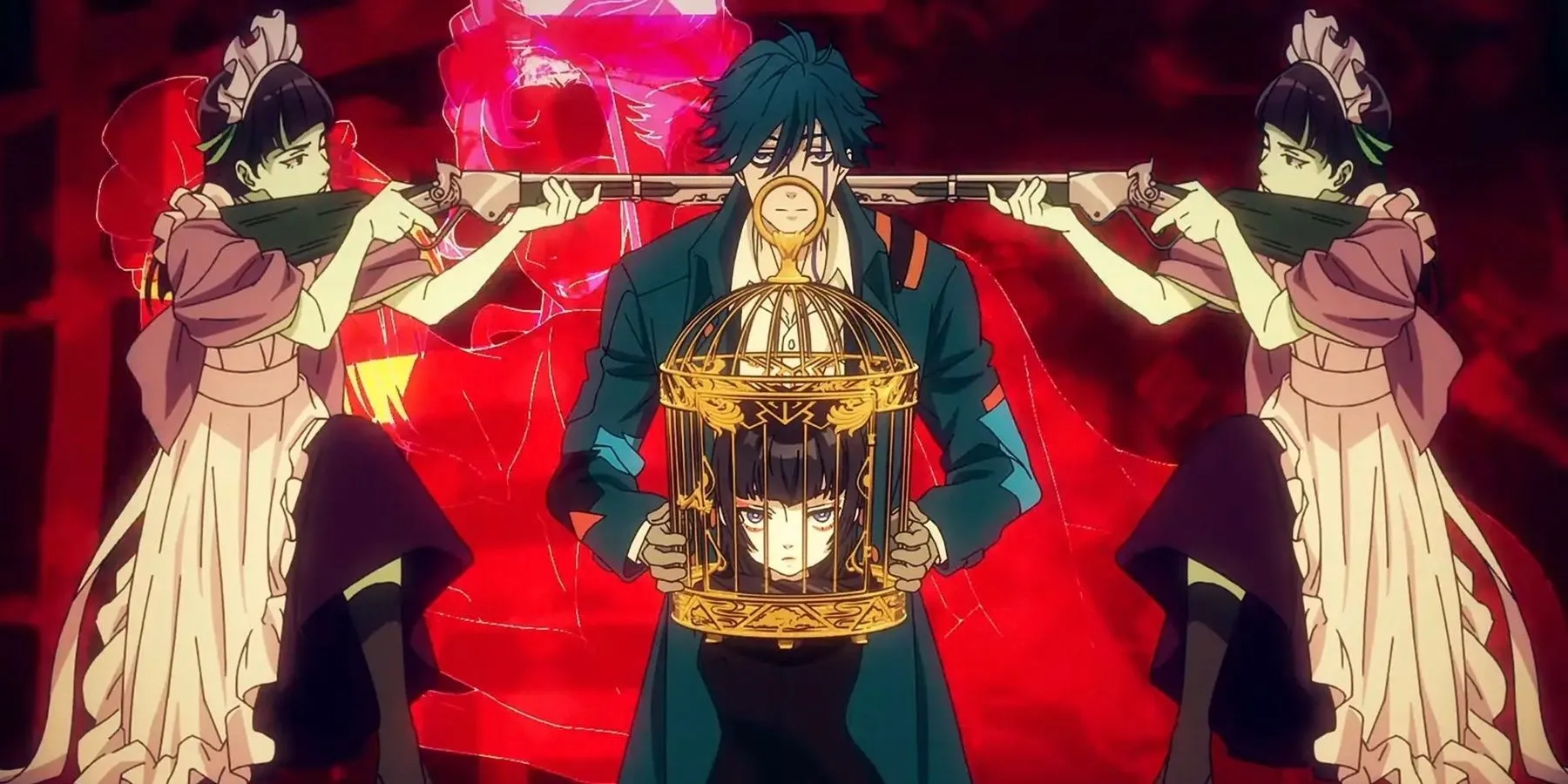 Anime como The Apothecary Diaries - Farsa de assassinato de mortos-vivos