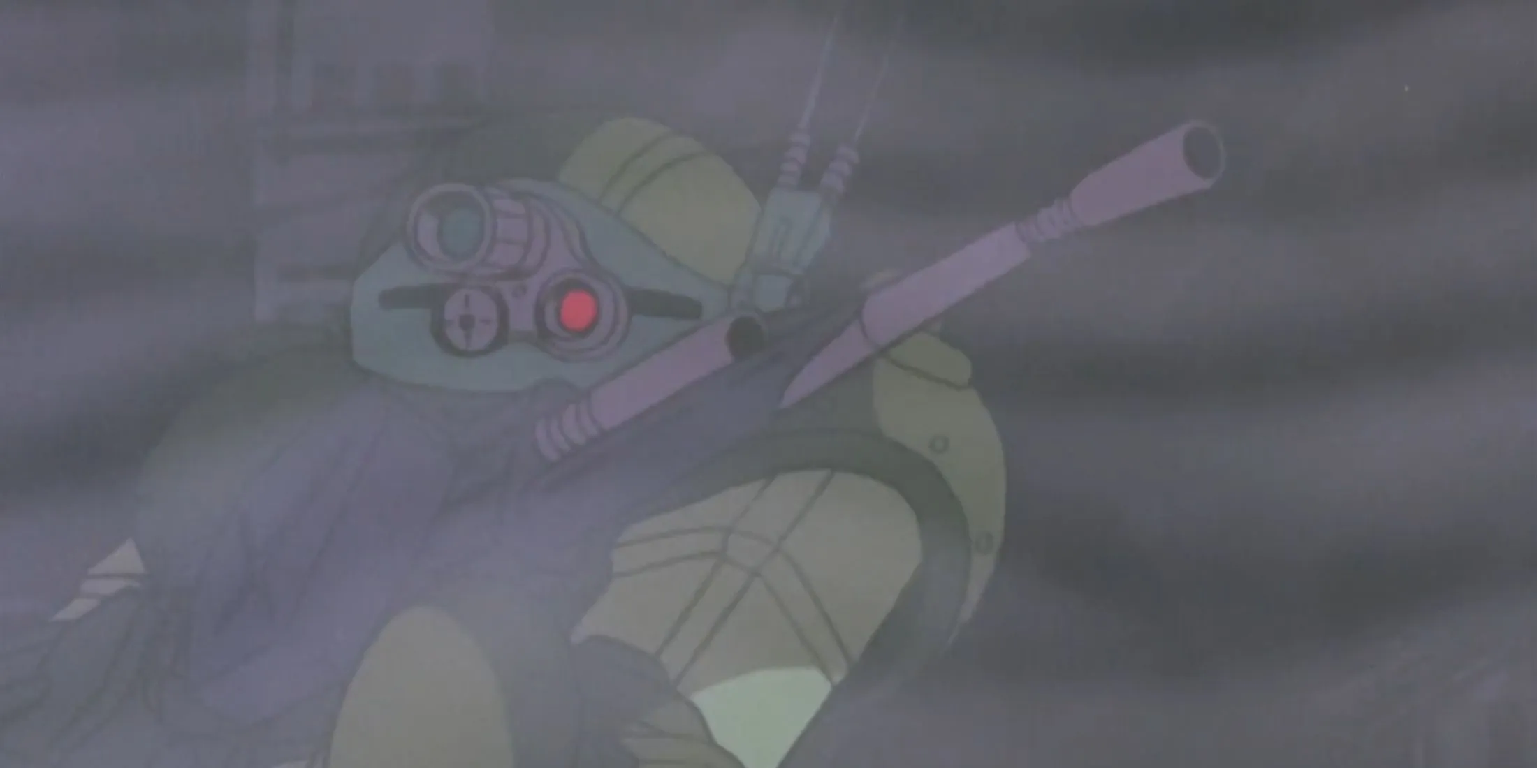 Episodio 5 de Armored Trooper Votoms: mecha escondido