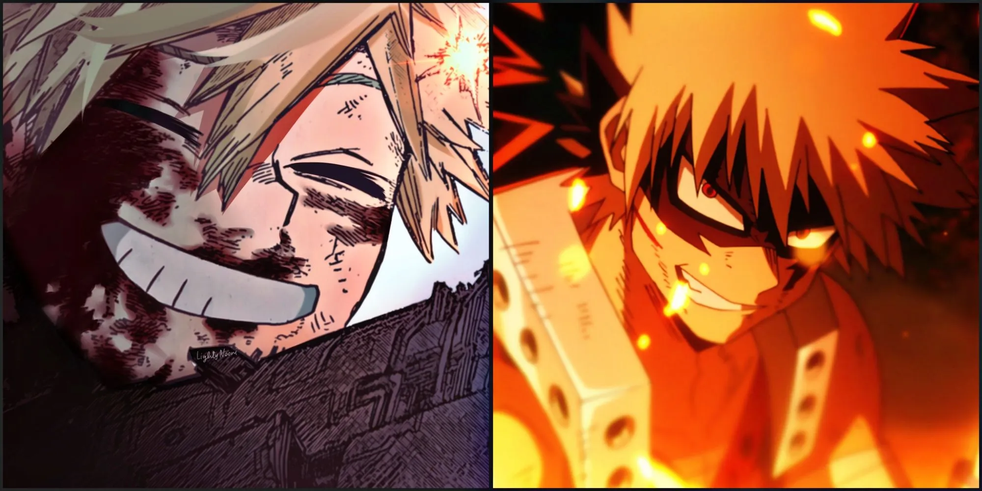 Bakugo contre All For One