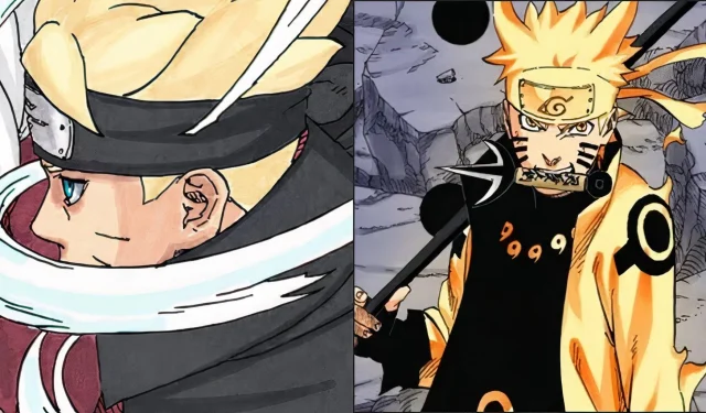 Confronto tra la forza di Boruto Uzumaki e quella di Naruto Uzumaki