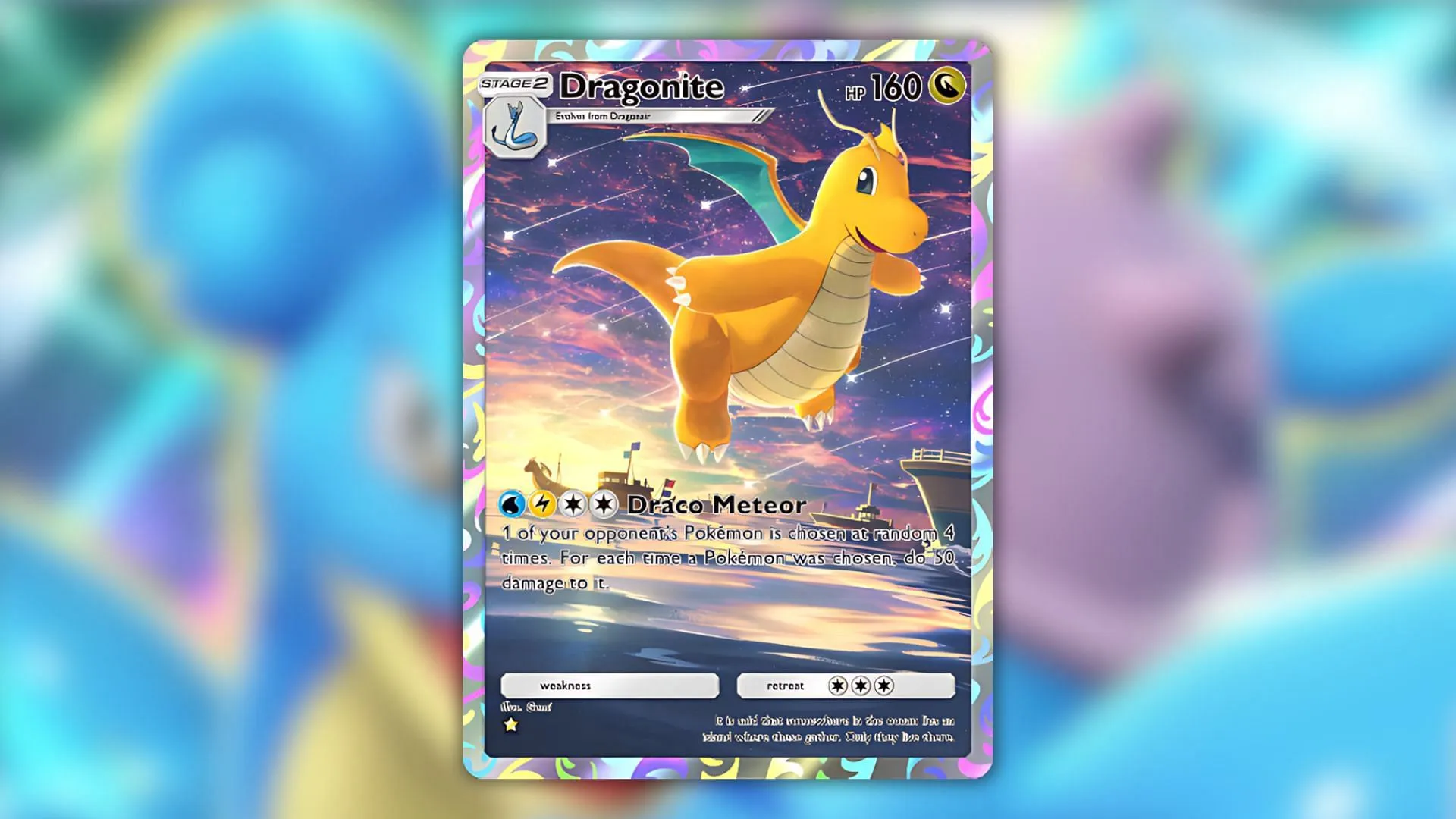 Carta di Dragonite in Pokemon TCG Pocket (Immagine tramite The Pokemon Company)