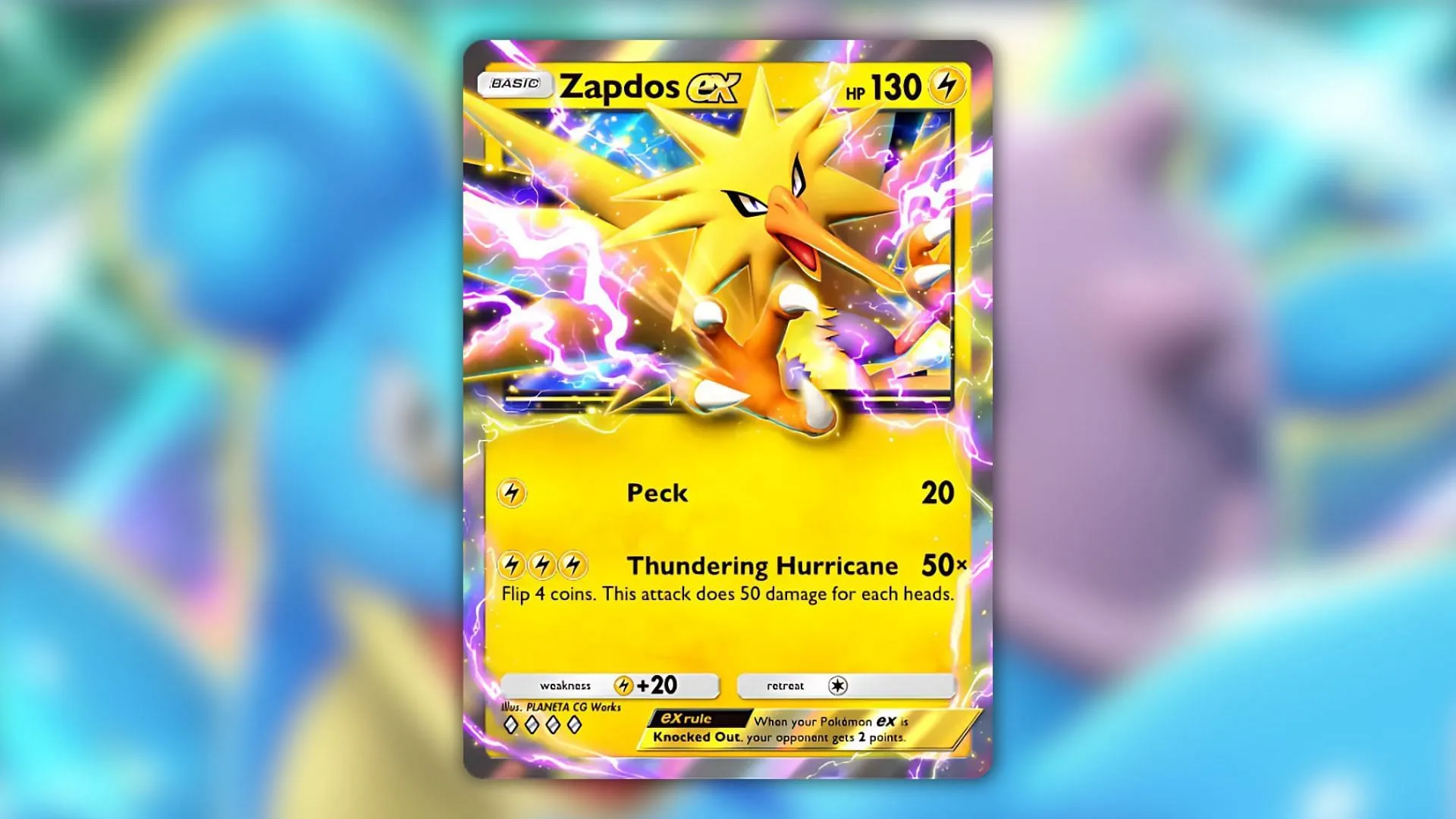 La carta di Zapdos in Pokemon TCG Pocket (Immagine tramite The Pokemon Company)