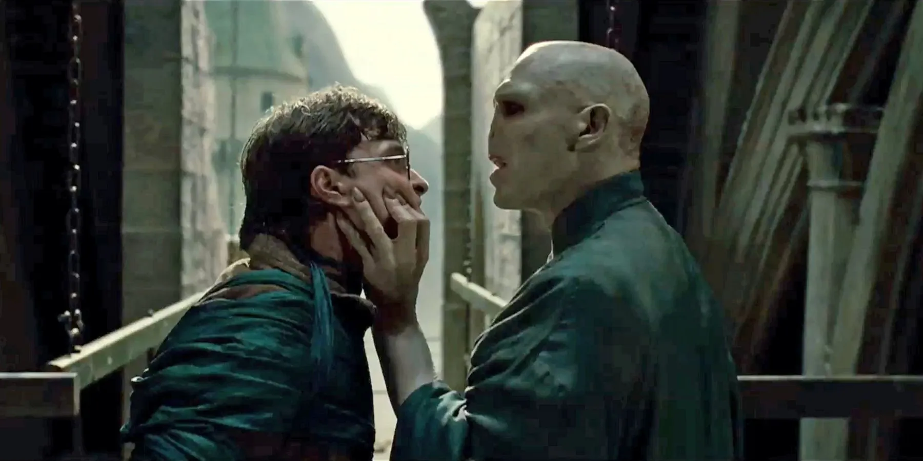 Harry Potter et Voldemort