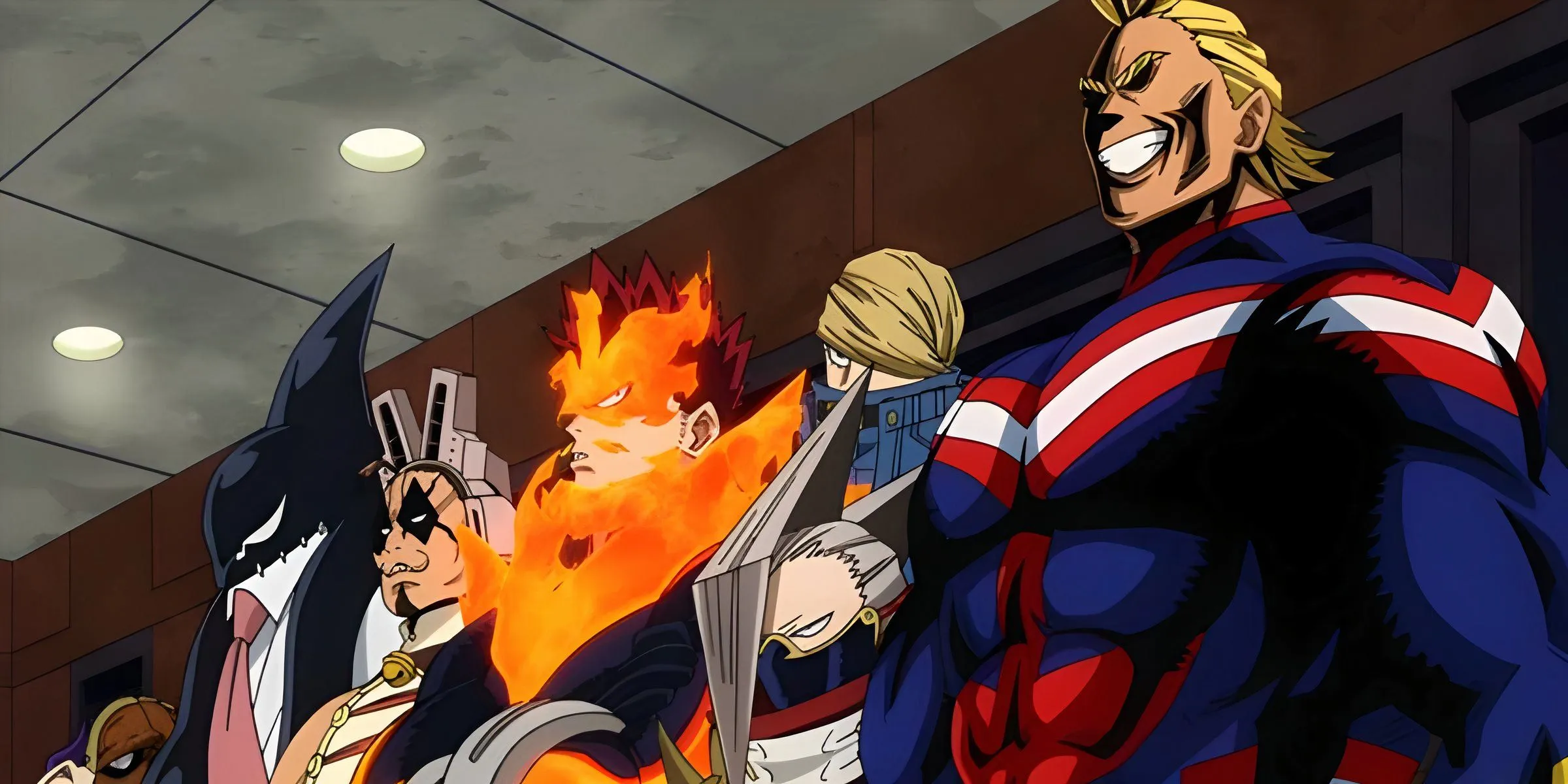 Różnorodni bohaterowie My Hero Academia