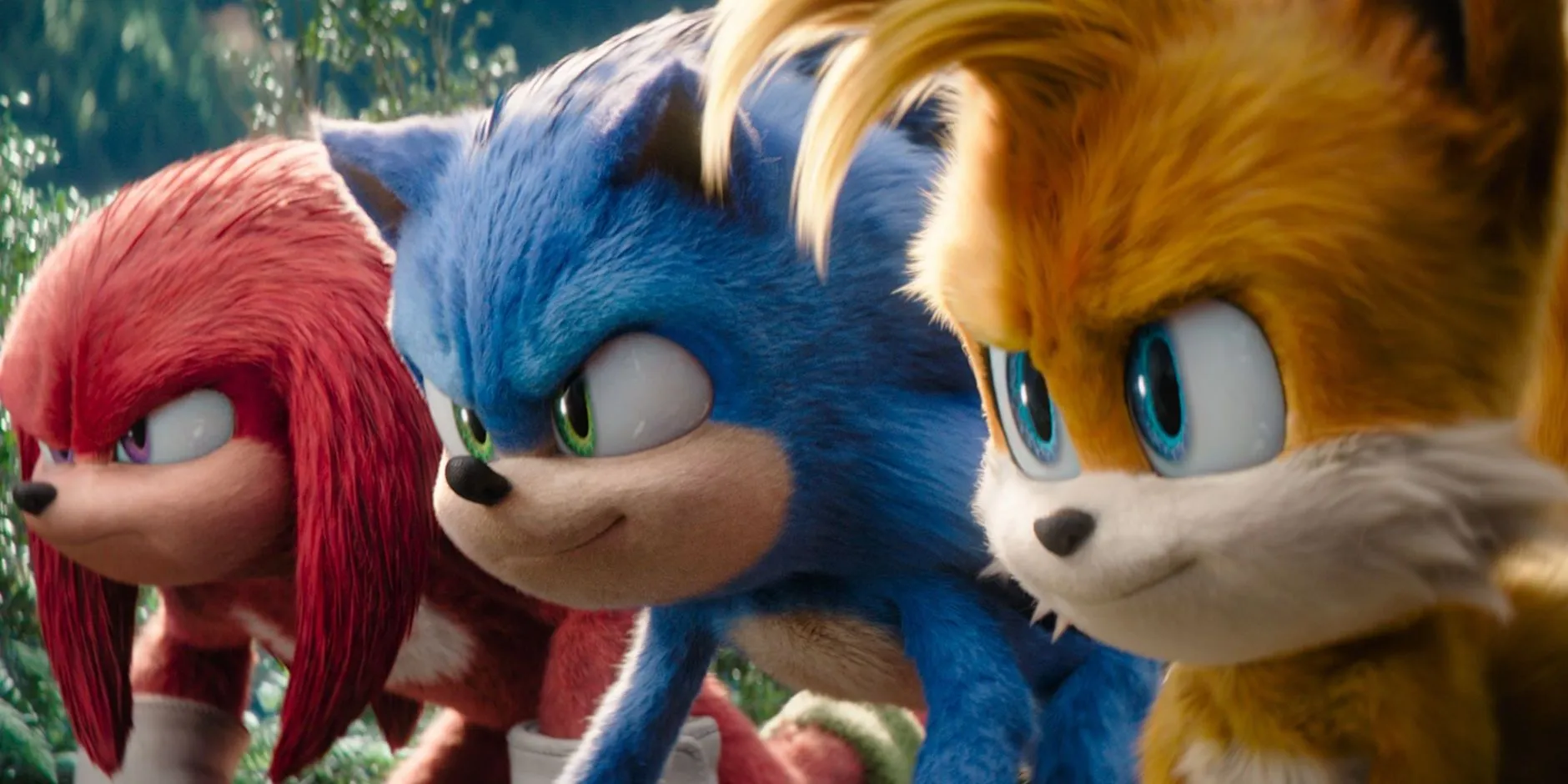 Sonic, Knuckles e Tails in Sonic the Hedgehog 3