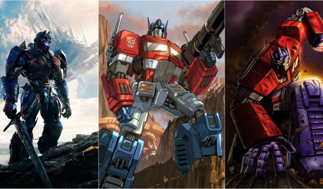 Ranking de las 9 versiones más poderosas de Optimus Prime en Transformers