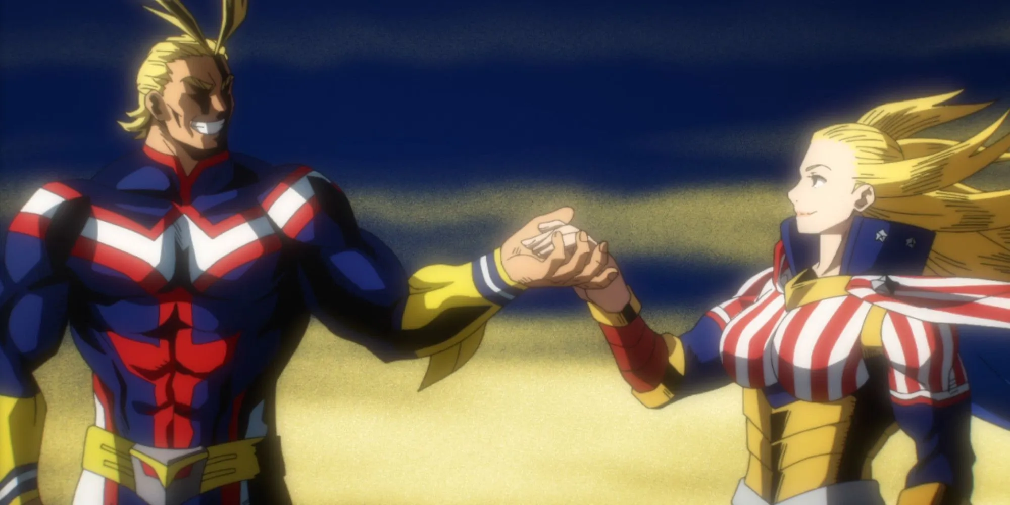 Star and Stripe mit All Might in My Hero Academia