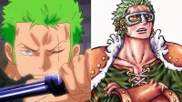 Explicación: La primera espada negra de Zoro en el arco de Elbaf de One Piece