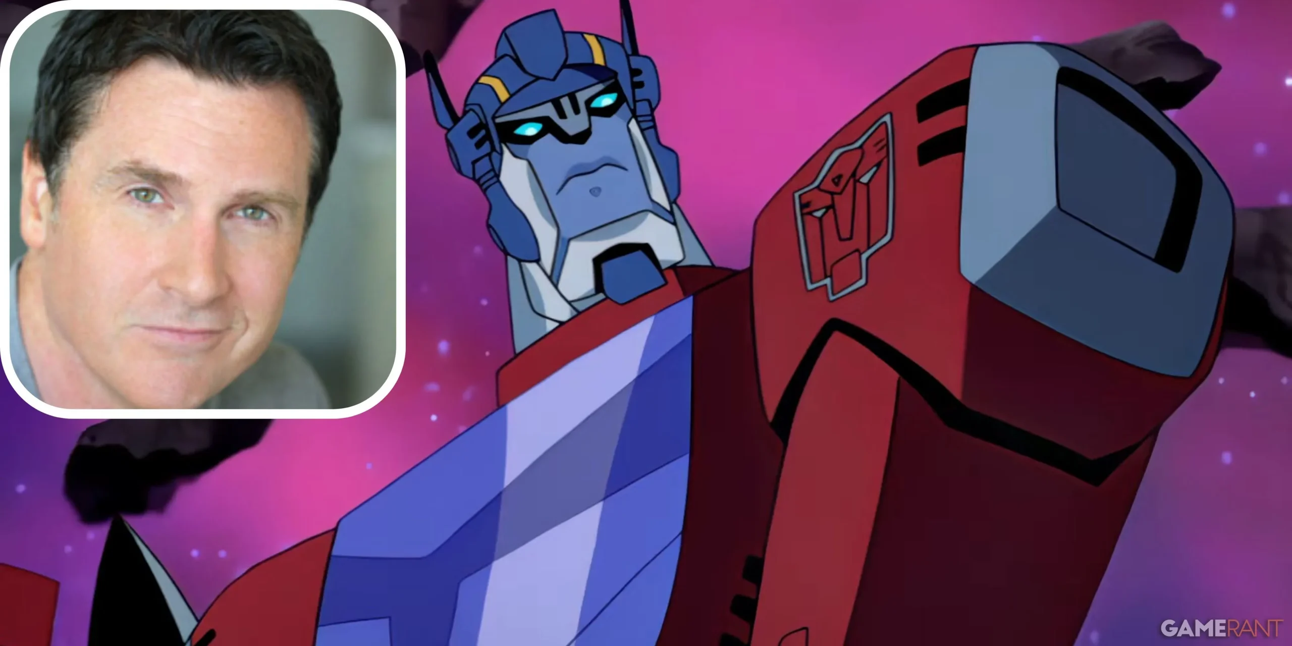 Optimus Prime Transformers: Animación David Kaye