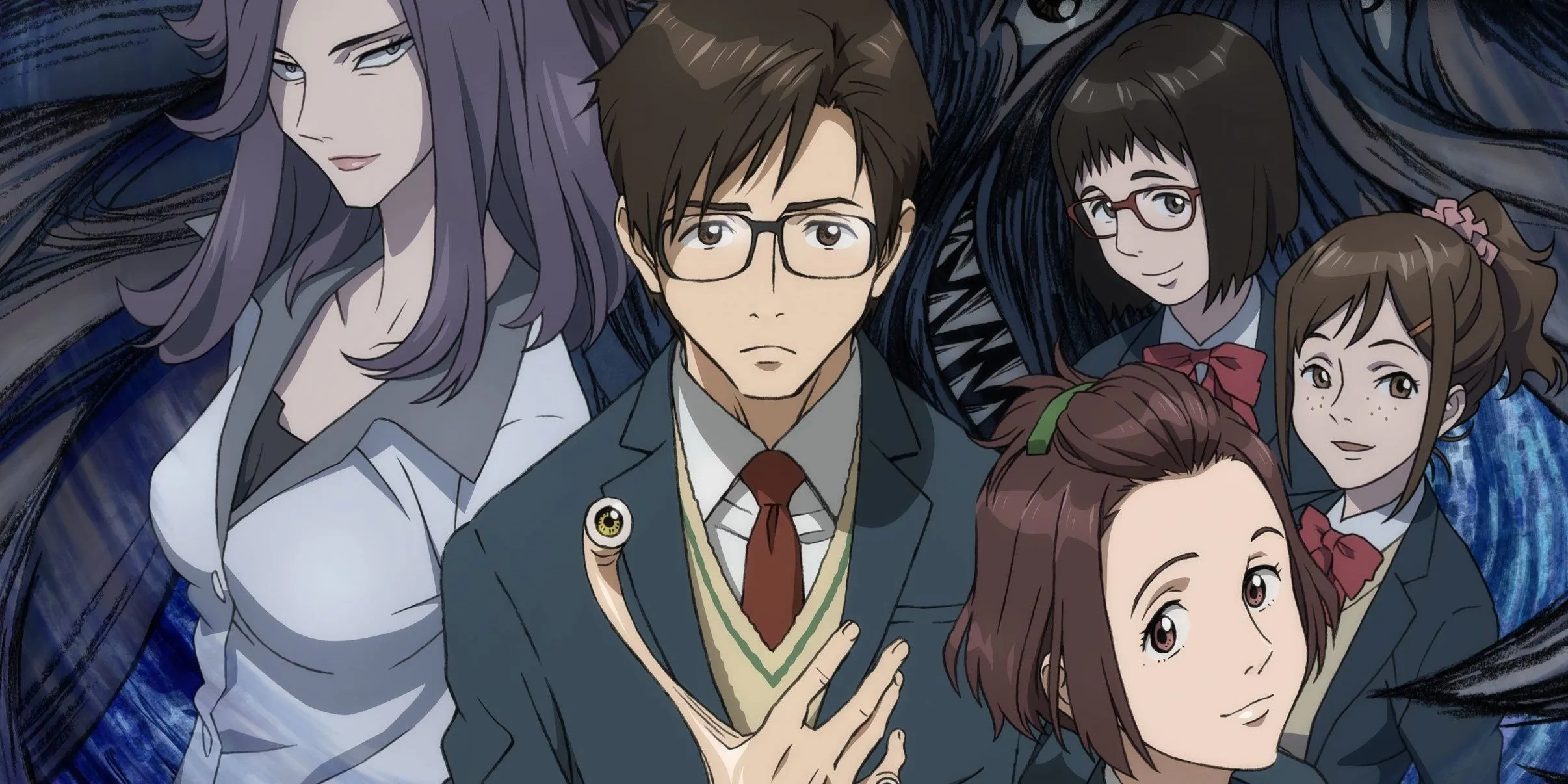 Parasyte Anime Cover Art