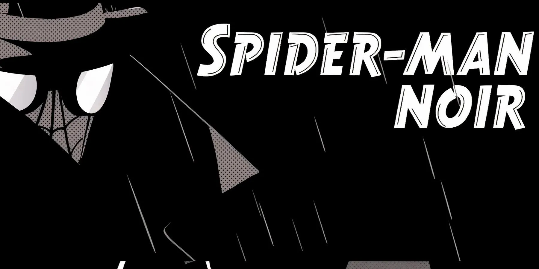 Tytuł Spider-Man Noir z Into the Spider-Verse