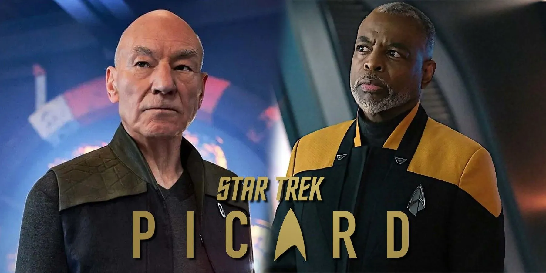 LeVar Burton dans le rôle de Geordi La Forge dans Star Trek Picard