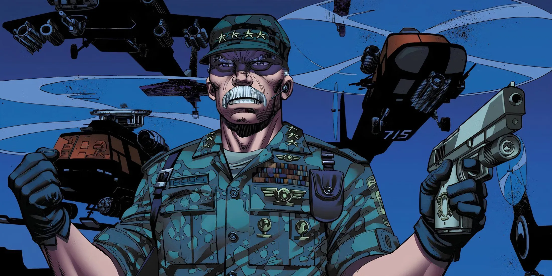 Thunderbolt Ross en los cómics de Marvel