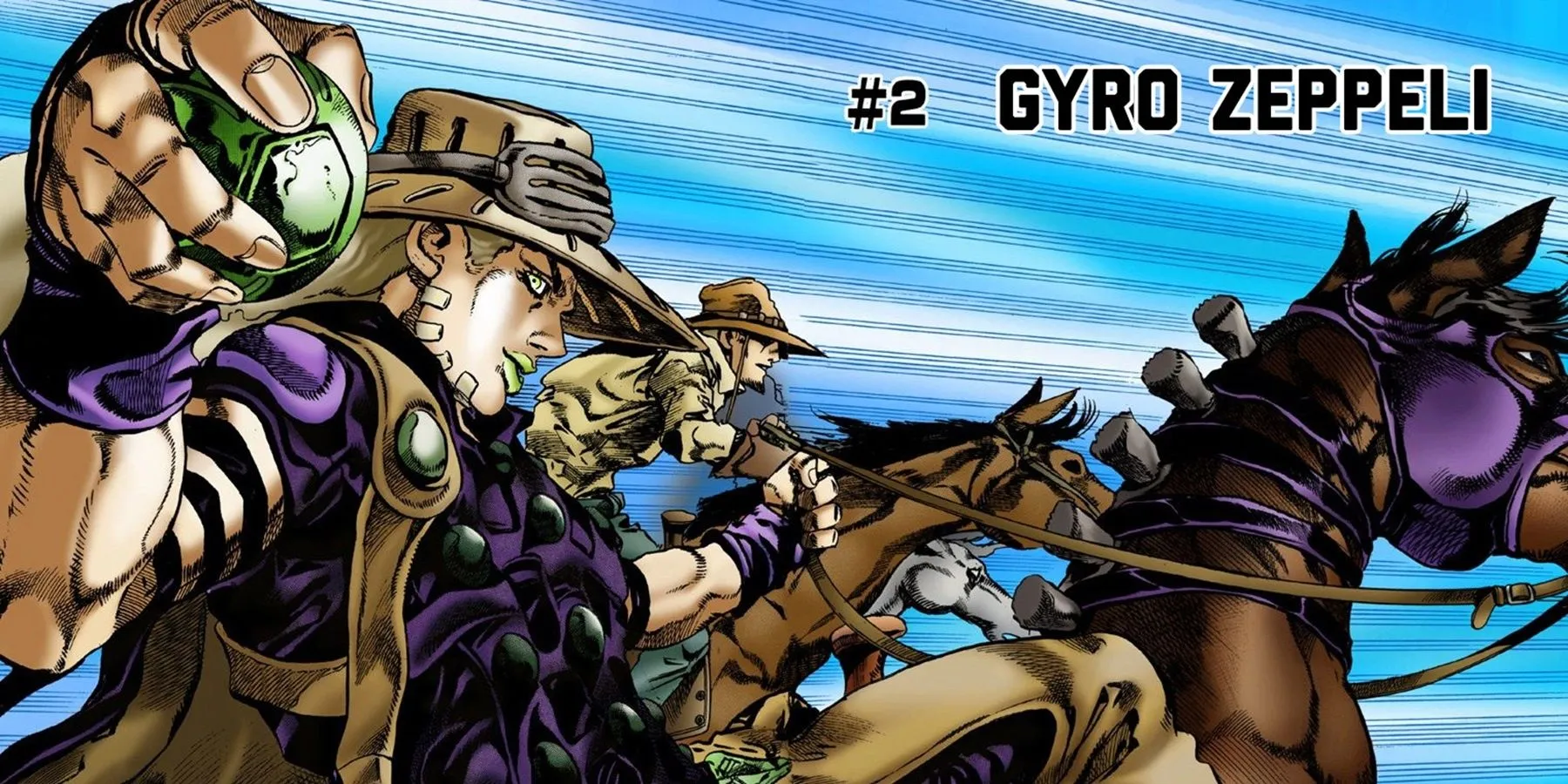 Steel Ball Run Art