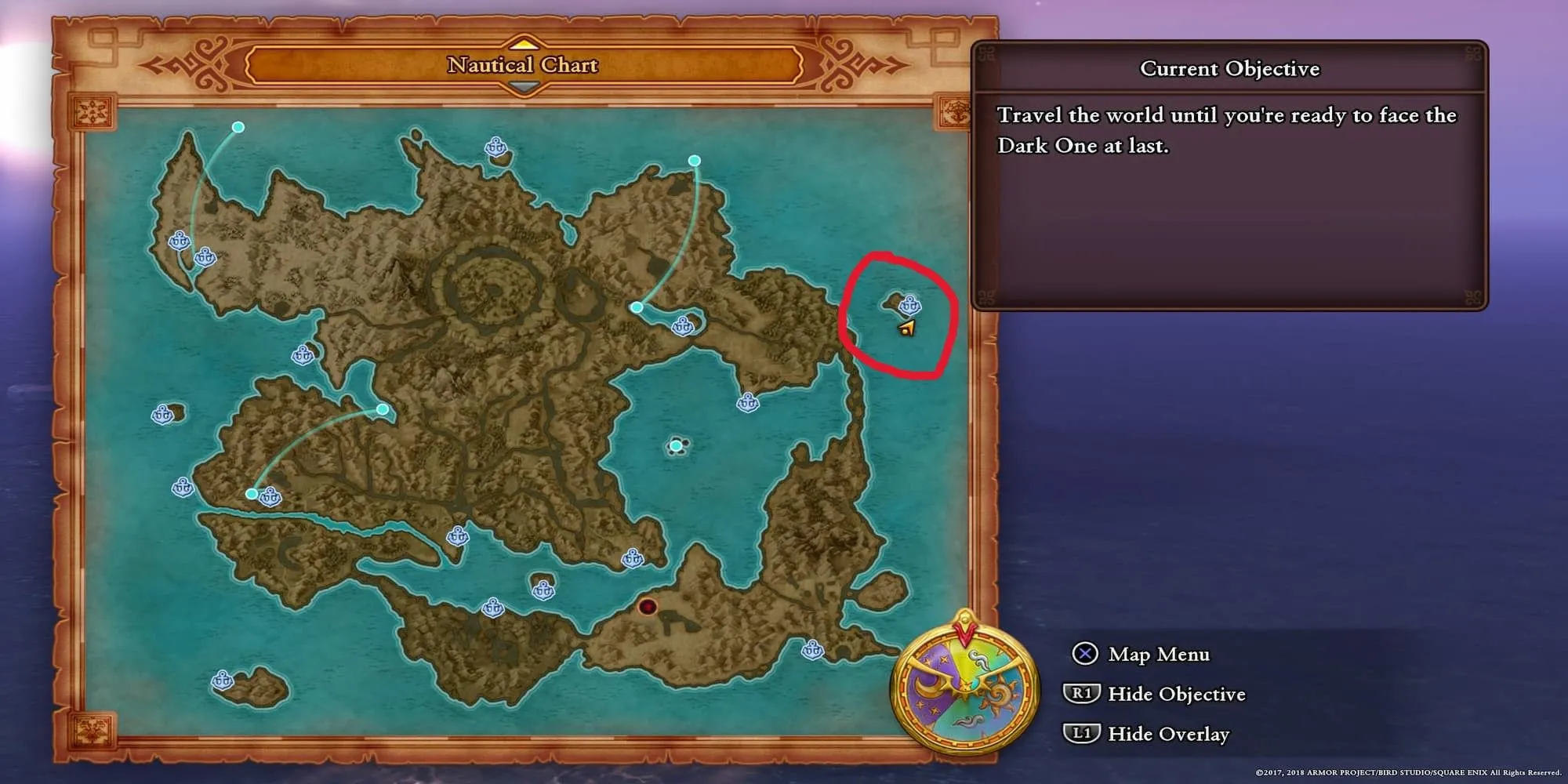 Slime Island Location Map