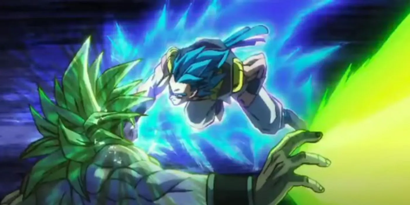 Broly en batalla