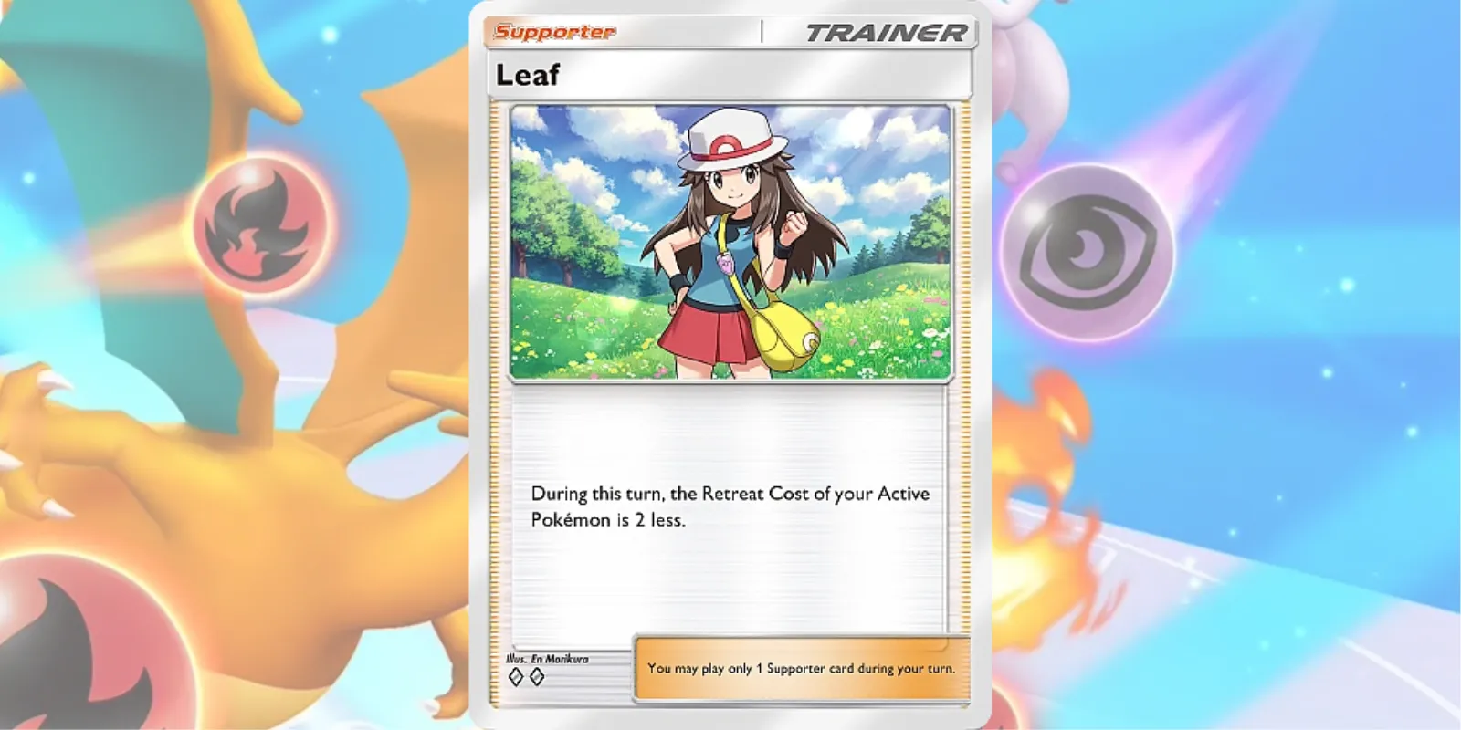 Pokemon TCG Pocket Leaf-Karte