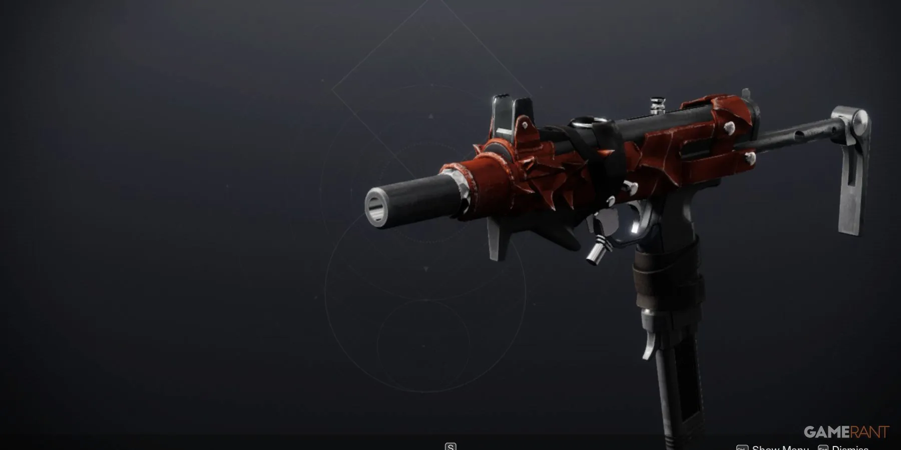 Pistolet mitrailleur Vétiver nocif de Destiny 2