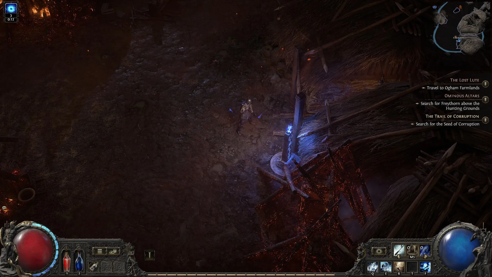 Environnement de jeu dans Path of Exile 2