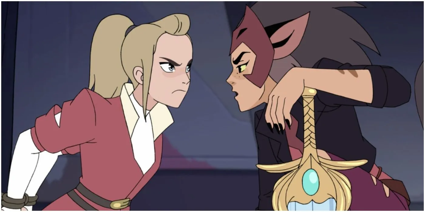 Princess Adora and Catra