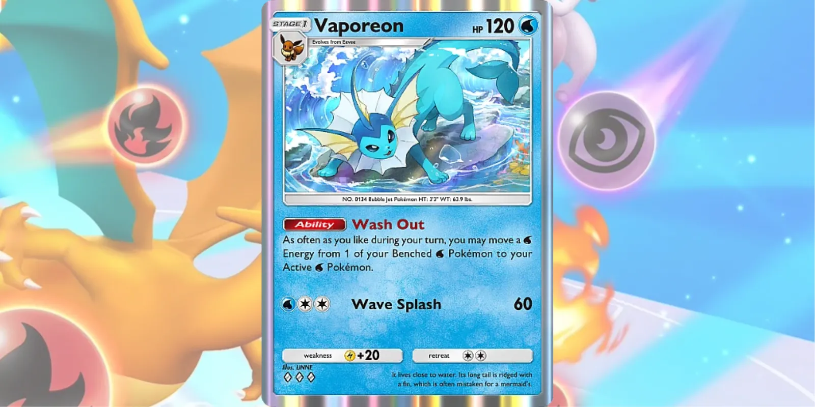 Pokemon TCG Aquana Karte