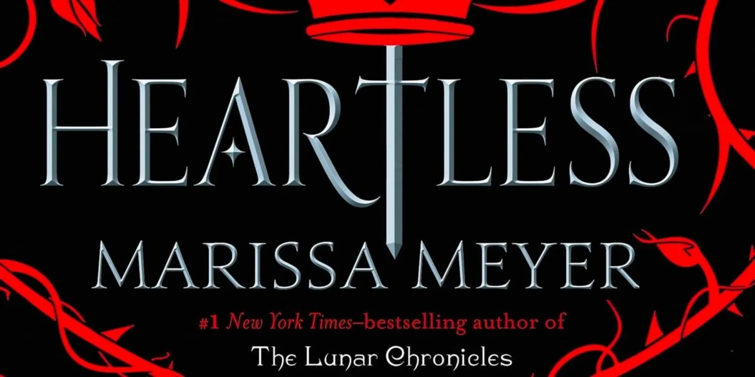 Un ritaglio della copertina di Heartless di Marissa Meyer