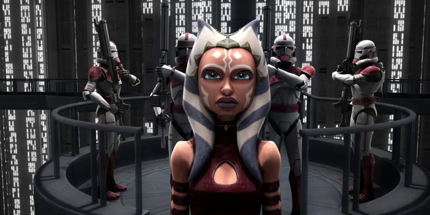 Ahsoka sotto processo nell'Ordine Jedi