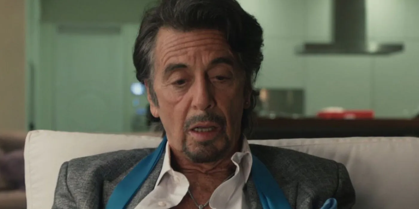 Al Pacino a l'air triste en Danny Collins