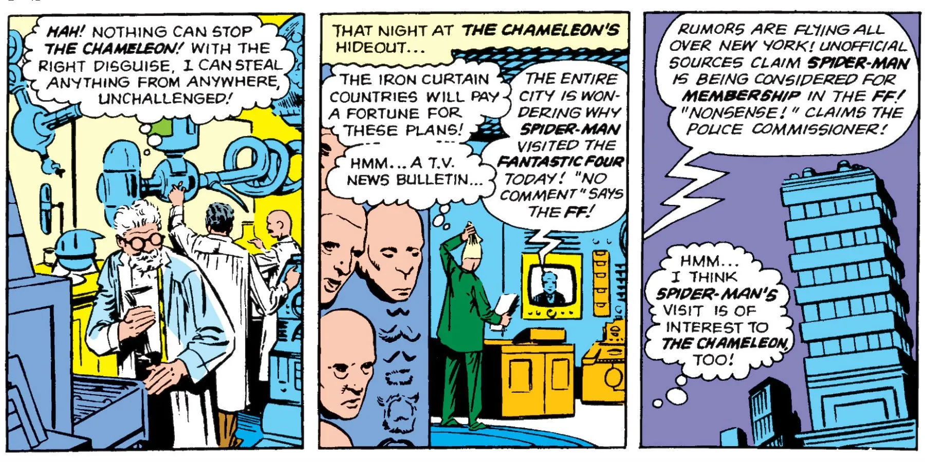 Il Camaleonte in The Amazing Spider-Man #1.