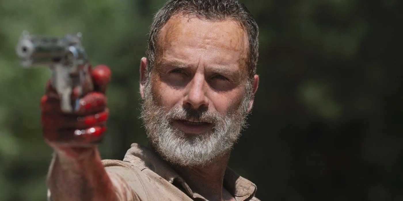 Andrew Lincoln dans le rôle de Rick Grimes